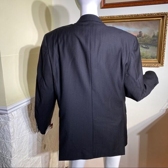 BNWT Andrew Fezza Slim Fit 100% Wool $495 Jacket 42S - Picture 3 of 10